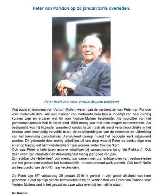 Peter van Paridon
