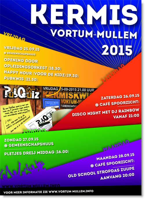 Afsluiting kermis met stropdas zuupe